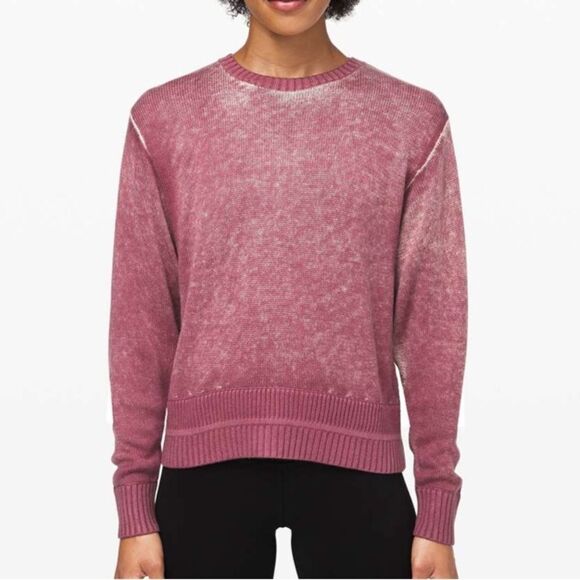 Lululemon Hazy Day Sweater Plumful / Pink Bliss S/M - Picture 1 of 6